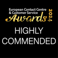 European Contact Centre and Customer Service Awards 2024 Highly Commended