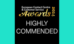 European Contact Centre and Customer Service Awards 2024 Highly Commended