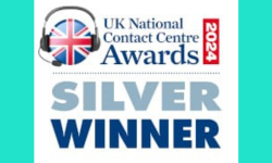 UK National Contact Centre Awards 2024 Silver Winner